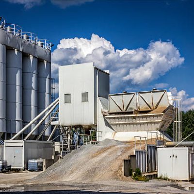 Concrete and cement factory, Lubuskie, Poland